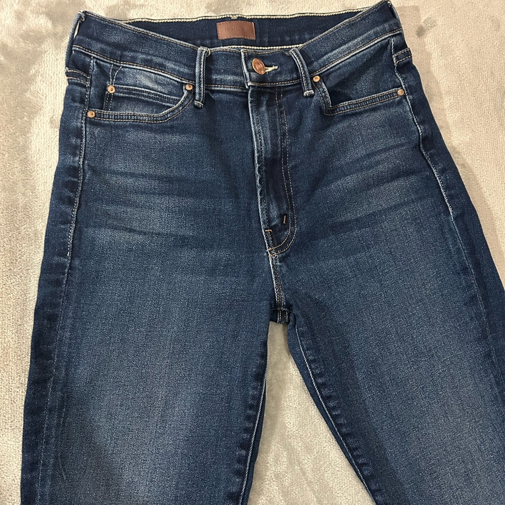 Mother high waisted rascal sneak jeans - Picture 3 of 12